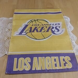 sports fan garden flag, Lakers, nwot